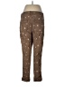 Straight Down Print Brown Khakis Size 12 - photo 2