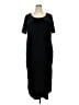 STUDIO EASE Solid Black Casual Dress Size 20 - photo 1