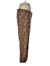 Straight Down Print Brown Khakis Size 12 - photo 4