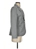 Doe & Rae Stripes Gray Blazer Size S - photo 4