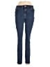 Inc Denim Solid Blue Jeans Size 12 - photo 1
