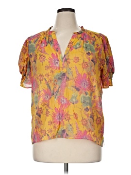 Rose + Olive Short Sleeve Blouse