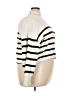 J.Crew 100% Cotton Stripes Ivory Turtleneck Sweater Size 2X - photo 4