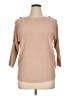 Cable & Gauge Tan Pullover Sweater Size L - photo 1