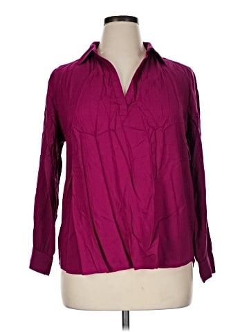 Style&Co Long Sleeve Blouse (view 1)