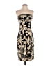 The Limited 100% Polyester Tropical Gold Cocktail Dress Size M - photo 1