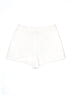 Aqua 100% Polyester Chevron-herringbone Ivory Shorts Size M - photo 2