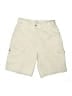 L.L.Bean 100% Cotton Solid Tan Cargo Shorts Size 10 - photo 1