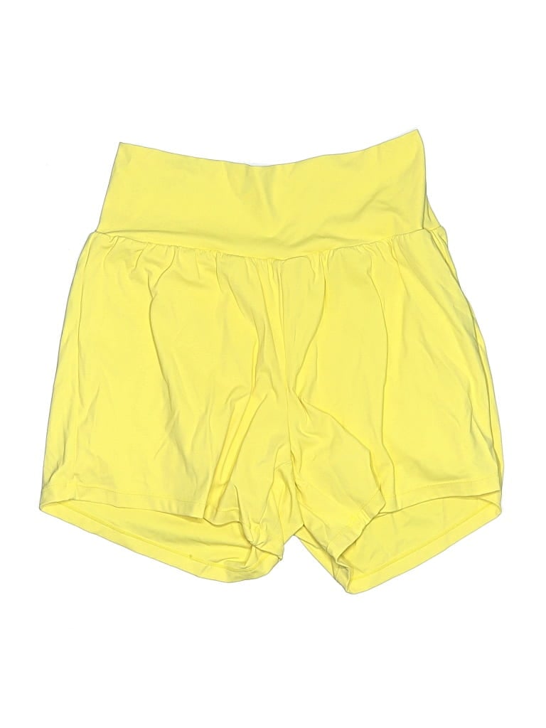 Pre-owned Halara Active Skort In Yellow