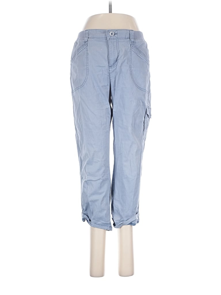 Pre-owned Lee Cargo Pants In Blue