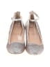 J.Crew Silver Heels Size 6 - photo 2