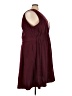 BLOOMCHIC 100% Polyester Solid Burgundy Casual Dress Size 28 - photo 4