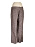 AGB 100% Polyester Tweed Brown Dress Pants Size 12 - photo 1