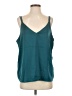 Lands' End 100% Polyester Teal Sleeveless Top Size L - photo 1