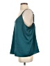 Lands' End 100% Polyester Teal Sleeveless Top Size L - photo 5