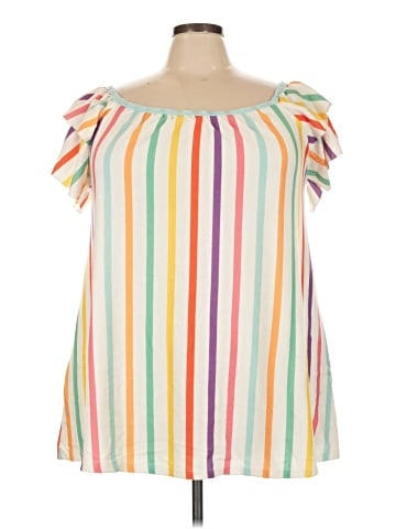 Haptics Short Sleeve Top (view 1)