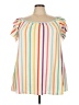 Haptics Ivory Short Sleeve Top Size 3X - photo 1
