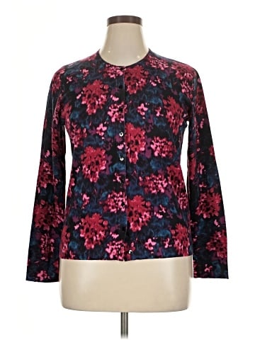 August Silk Cardigan (view 1)