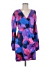 Shein 100% Polyester Print Purple Cocktail Dress Size 8 - 10 - photo 1