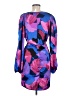 Shein 100% Polyester Print Purple Cocktail Dress Size 8 - 10 - photo 2