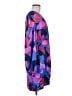 Shein 100% Polyester Print Purple Cocktail Dress Size 8 - 10 - photo 4