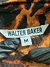 Walter Baker 100% Viscose Animal Print Brown Orange Long Sleeve Blouse Size M - photo 7