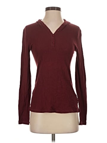 Three Dots Long Sleeve Top (view 1)