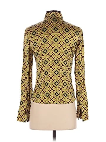 Tory Burch Long Sleeve Silk Top (view 2)