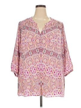 Rose + Olive 3/4 Sleeve Blouse