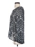 Charming Charlie 100% Polyester Gray Long Sleeve Blouse Size S - photo 5