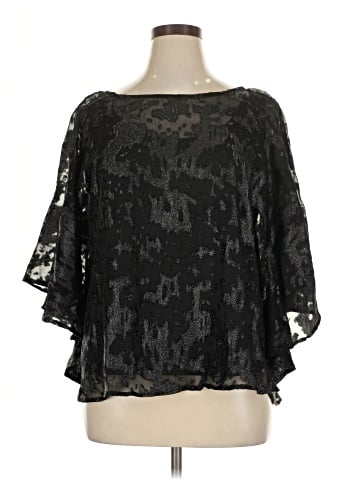 Ruby Rd. 3/4 Sleeve Blouse (view 1)