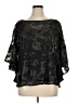 Ruby Rd. 100% Polyester Black 3/4 Sleeve Blouse Size XL - photo 1