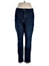 Old Navy Solid Blue Jeans Size 16 - photo 1