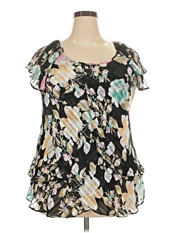 DressBarn Short Sleeve Blouse (view 1)