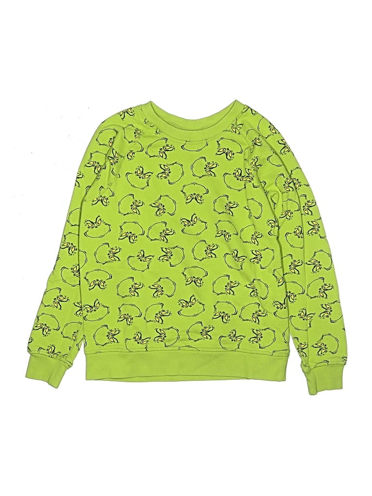 Pre-owned Hanna Andersson Kids' Sweatshirt In Green