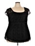 Fashion Bug Black Sleeveless Top Size 22 - 24 - photo 1