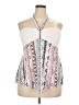 No Boundaries 100% Recycled Polyester White Halter Top Size XXL - photo 1