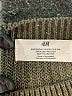 H&M Solid Green Pullover Sweater Size 8 - photo 3