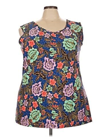 Attitudes by Renee Sleeveless Top (view 1)
