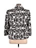 Jackie Jon 100% Polyester Print Ivory Jacket Size 1X - photo 2