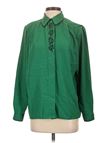 Impressions Long Sleeve Blouse (view 1)