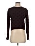 Thakoon Polka Dots Burgundy Pullover Sweater Size S - photo 1