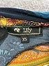 Lily Paisley Black Cocktail Dress Size XS - photo 7