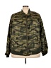 Torrid 100% Polyester Camo Green Jacket Size 4X Plus (4) - photo 1