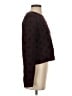Thakoon Polka Dots Burgundy Pullover Sweater Size S - photo 4
