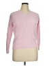 Kim Rogers 100% Cotton Pink Pullover Sweater Size XL (petite) - photo 1