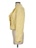CAbi 100% Cotton Tweed Yellow Blazer Size S - photo 5