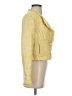 CAbi 100% Cotton Tweed Yellow Blazer Size S - photo 4