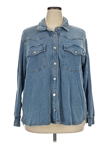 Jane and Delancey Long Sleeve Button-Down Shirt (view 1)