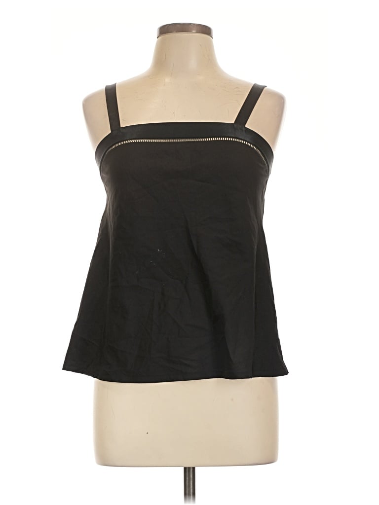 Pre-owned Vanity Fair Sleeveless Top Black Strapless Neckline Tops